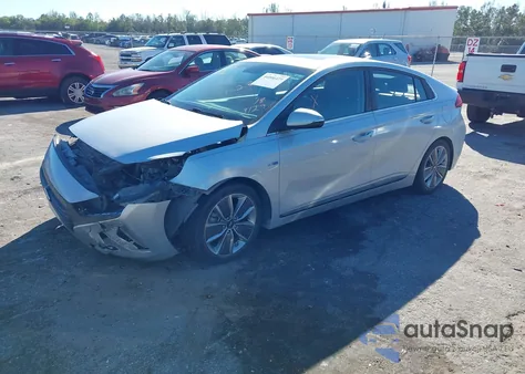 2018 Hyundai Ioniq Hybrid Limited z USA, uszkodzony, nr VIN KMHC85LC8JU073129